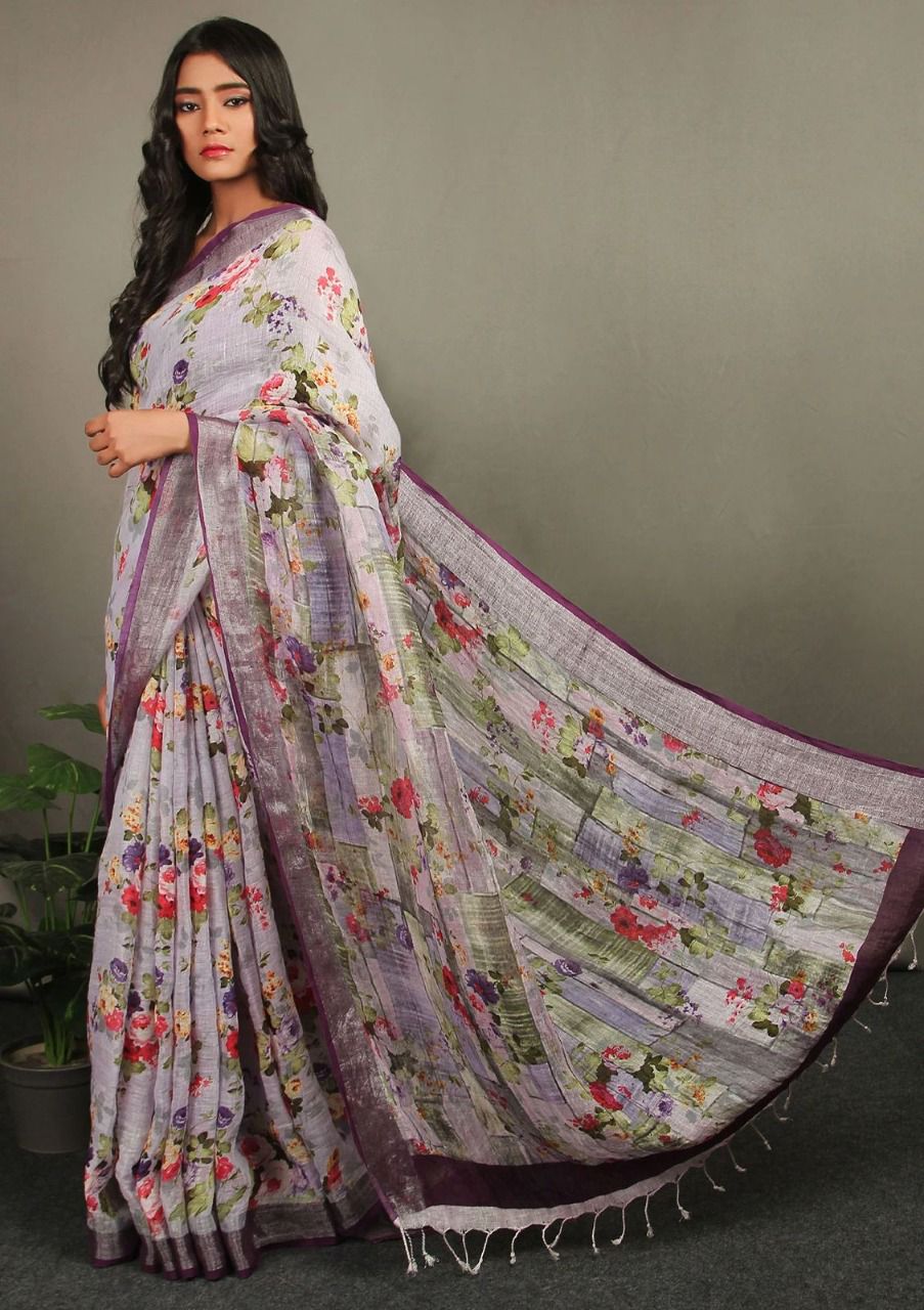 MG 134 Printed Designer Sarees Catalog